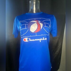 Champion Royal Blue Basketball Graphic Tee